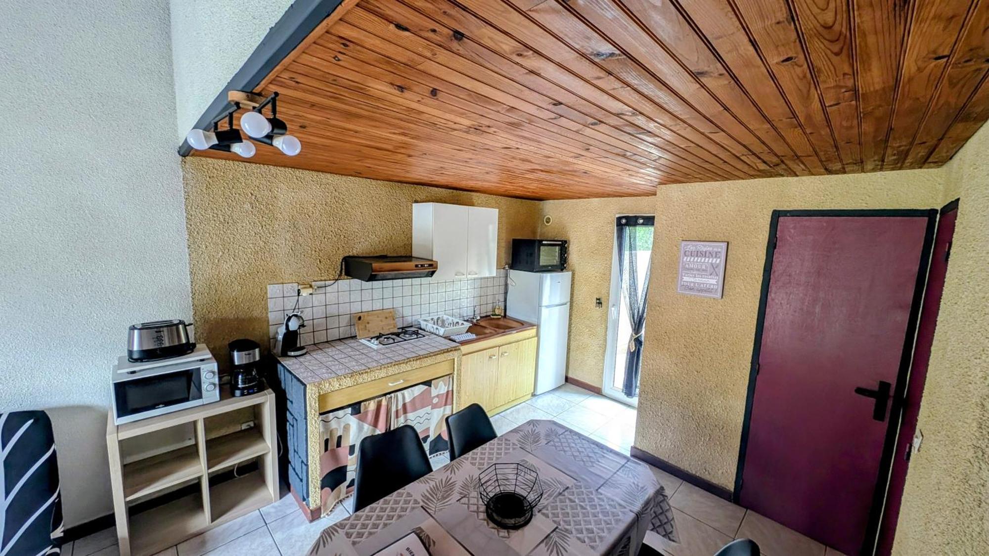 Gite La Capelle Roquefort Des Corbieres Sigean Narbonne Aude Kamer foto